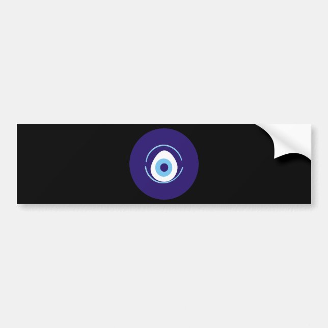Evil Eye Bumper Sticker (Front)