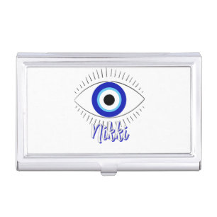 evil eye  business card case