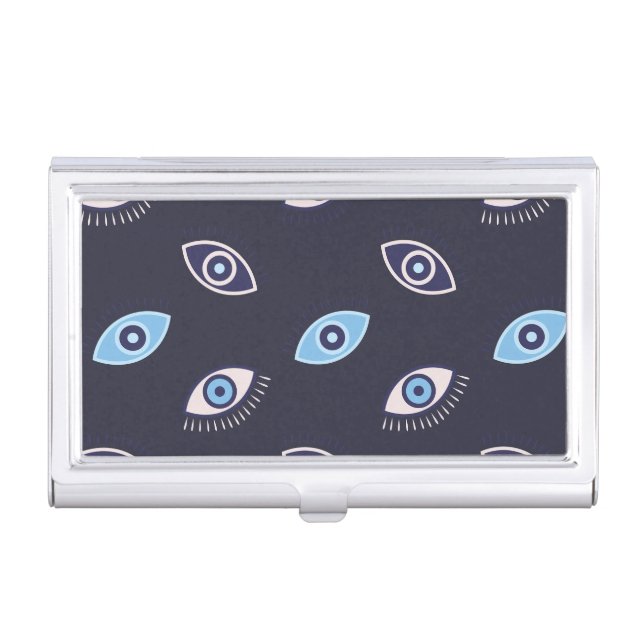 Evil Eye Business Card Case (Front)