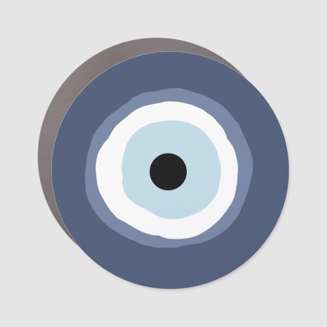 Evil Eye Car Magnet (Front)