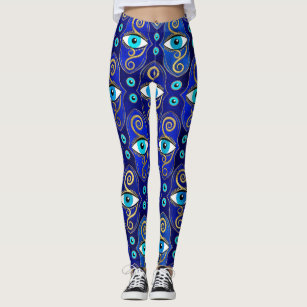 The Eye Abstract Art Leggings