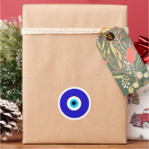 Blue Eye Stickers, Zazzle