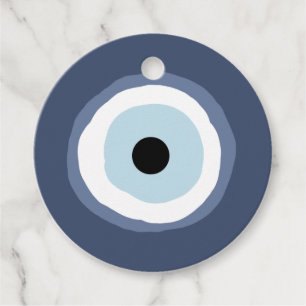 Evil Eye Favor Tags
