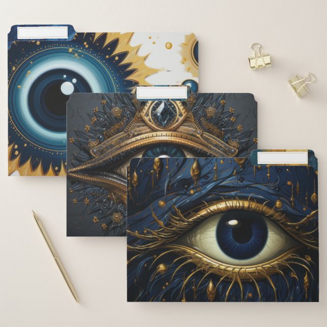 Evil Eye File Folders (Set)