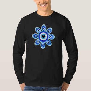 Evil Eye Floral Esoteric Mystical Aesthetic T-Shirt