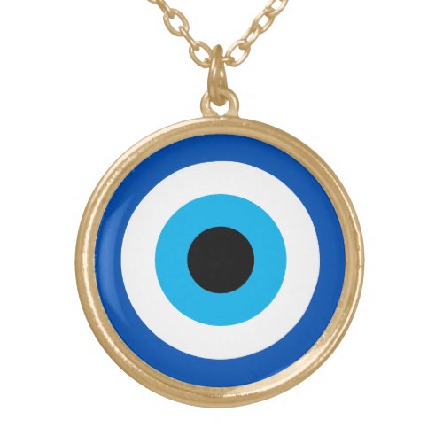 Evil Eye Gold Plated Necklace