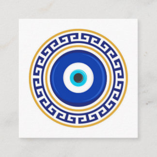 Evil Eye Golden Nazar Protection Pass Along Cards