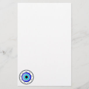 Evil Eye Good Luck Charm On A - Stationery