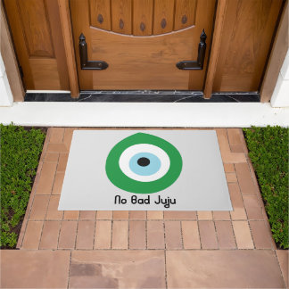 Evil Eye Green Nazar No Bad Juju Protection Doormat