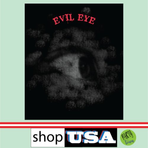 Evil Eye HALLOWEEN Strange Eerie Unusual Scary Tapestry