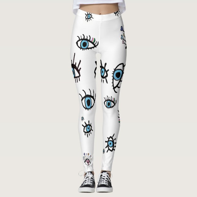 Evil Eye Leggings (Front)