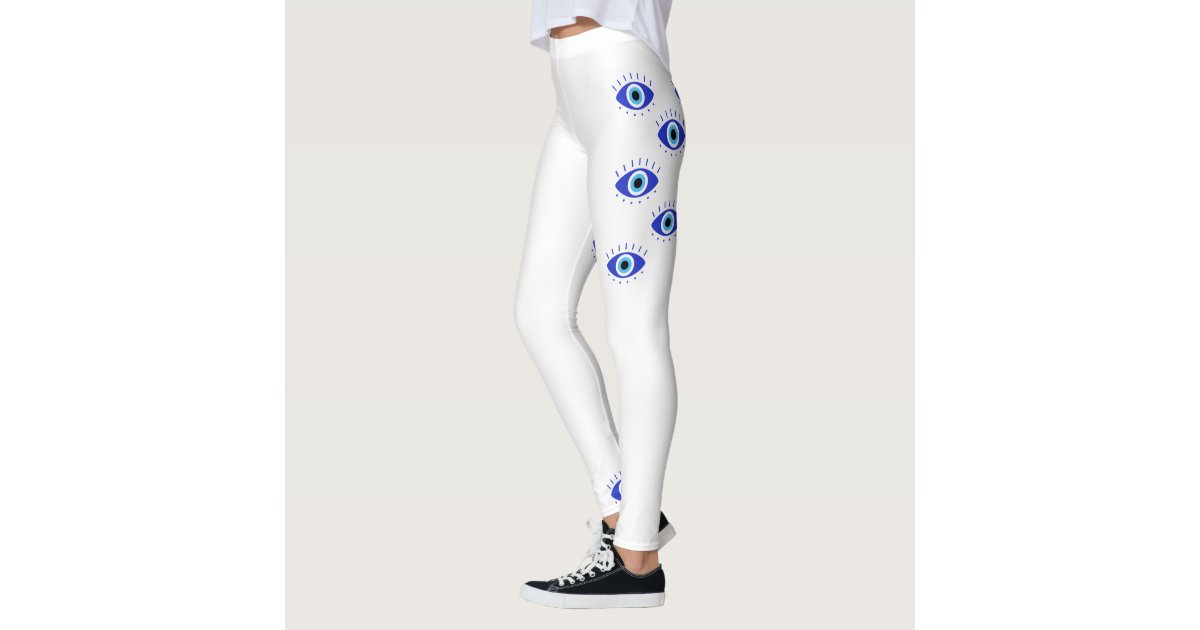 Evil Eye Leggings Women | Zazzle