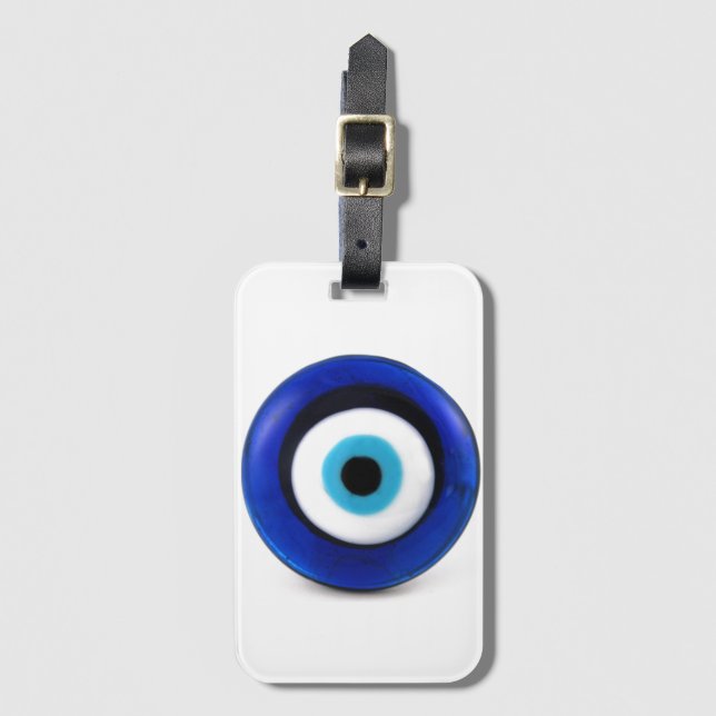 evil Eye Luggage Tag (Front Vertical)