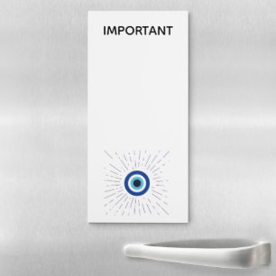 evil eye Magnetic Notepad