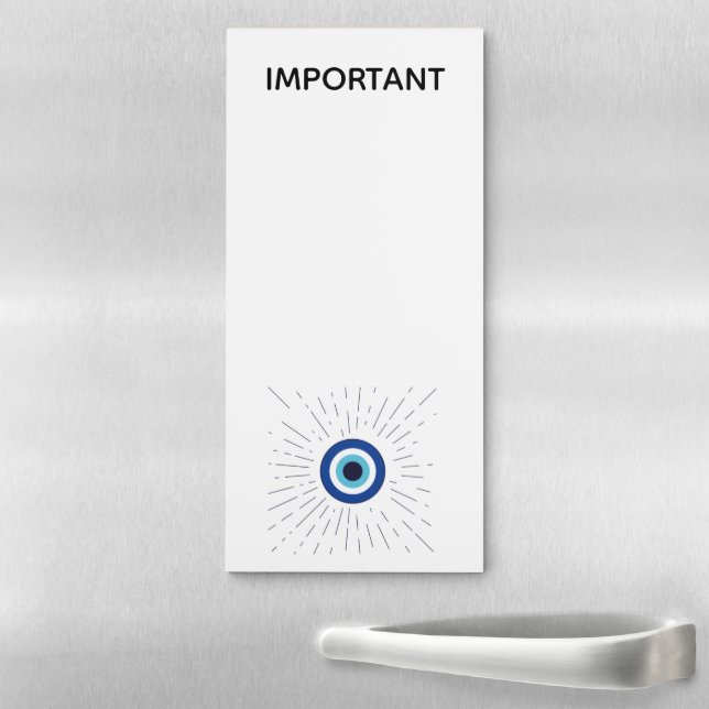 evil eye Magnetic Notepad (In Situ)