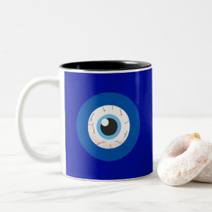 Evil Eye Max Ultra Two-Tone Coffee Mug