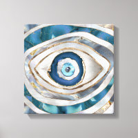 Evil Eye Mineral textures and gold