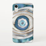 Evil Eye Mineral Textures And Gold Iphone Xr Case at Zazzle