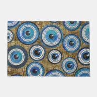 Evil Eye Doormat Funny Welcome Home Mat,Outdoor Mats for Front