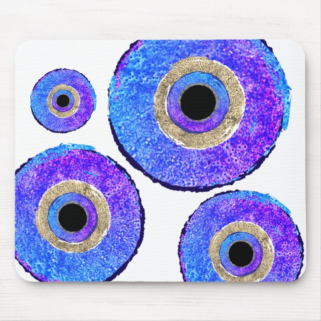 Evil Eye Mouse Pad (Front)