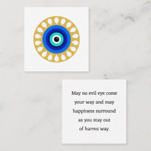 Evil Eye Nazar Good Karma Pass Along Cards