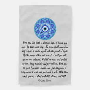 Evil Eye Nazar Poem Garden Flag