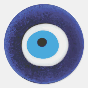 Evil Eye Nazar Talisman Classic Round Sticker