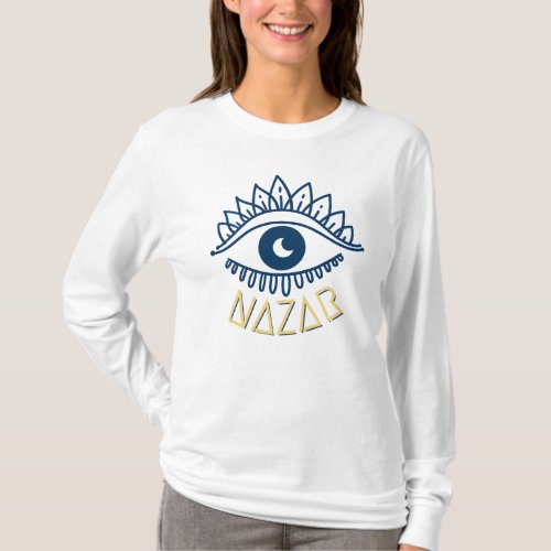 Evil Eye _ Ornate Nazar T_Shirt