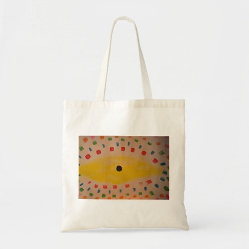 Evil Eye Painted Eye Mimulticolor Collection Tote Bag