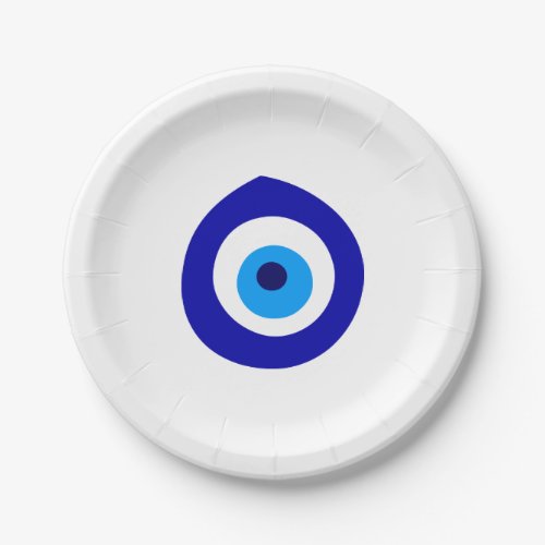 Evil Eye Paper Plate