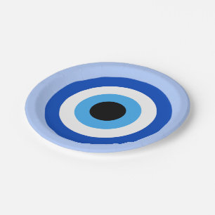 Evil Eye Paper Plates