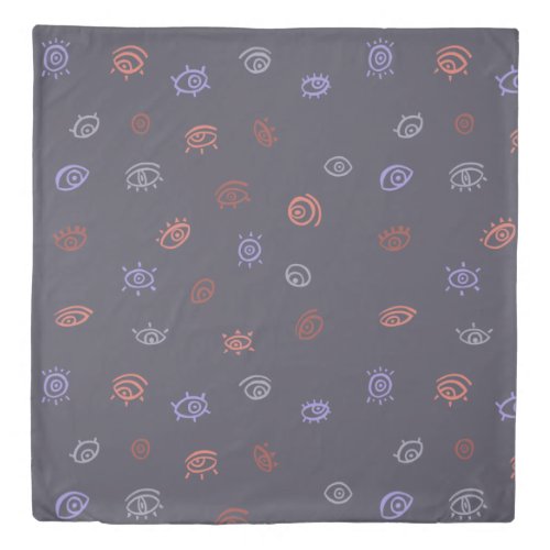 Evil Eye Pattern Duvet Cover