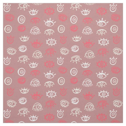 Evil Eye Pattern  Fabric