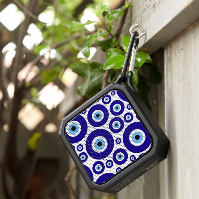 Evil Eye Pattern, Greek Eye, Turkish Eye, Nazar Bluetooth Speaker (Inisitu)