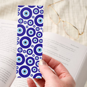 Evil Eye Pattern, Greek Eye, Turkish Eye, Nazar Bookmarks