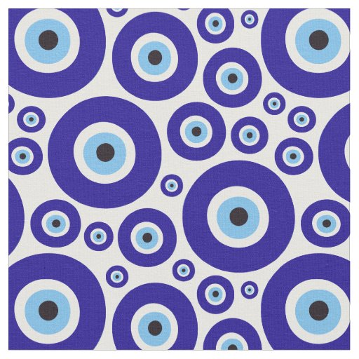 Evil Eye Pattern, Greek Eye, Turkish Eye, Nazar Fabric