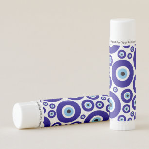 Evil Eye Pattern, Greek Eye, Turkish Eye, Nazar Lip Balm