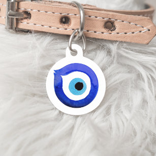   Evil Eye Pet Tag Personalized