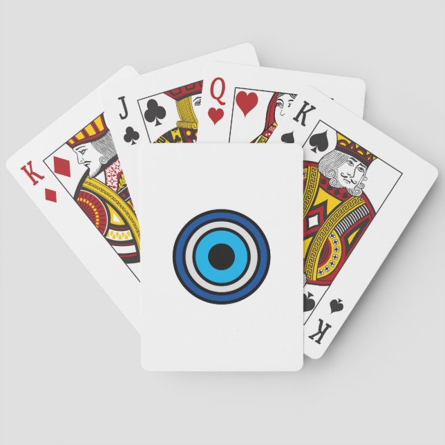 Evil Eye playing cards (Back)