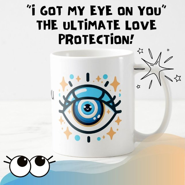 Evil Eye Protection Cute  Coffee Mug (Creator Uploaded)