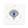 Evil eye protection ethnic talisman magic symbol napkins