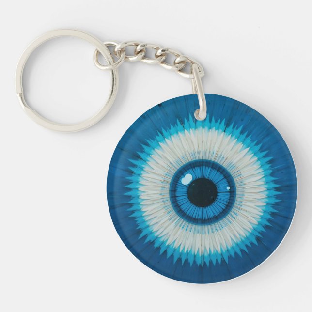 🧿 Evil Eye Protection For Keys And Bags 🧿 Keychain (Front)