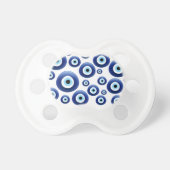Evil Eye Protection Mediterranean Pacifier (Front)