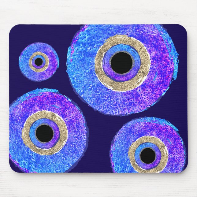 Evil eye protection Mousepad (Front)