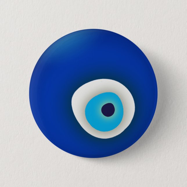 Evil Eye Protection Pinback Button (Front)