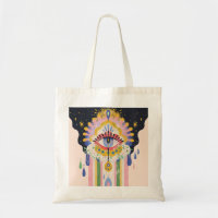 Evil Eye Rainbow Drip Protection Charm
