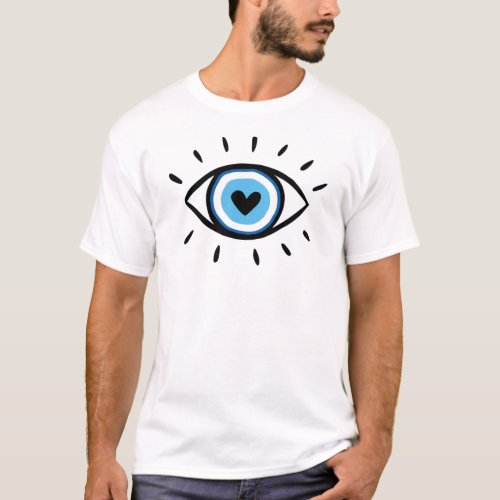 Evil Eye Spiritual Aesthetic Esoteric Mystical T_Shirt