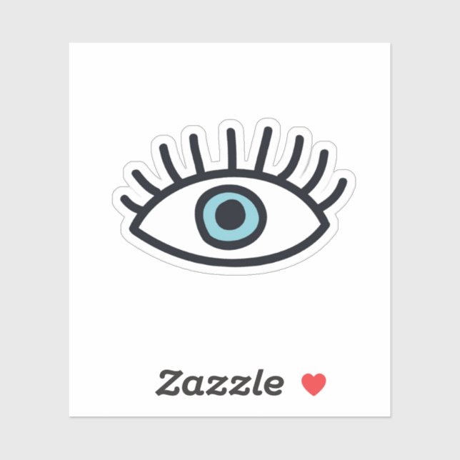 Evil eye sticker (Sheet)
