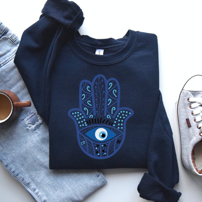 Evil Eye Sweatshirt, Energy Protection Gift Shirt (Creator Uploaded)