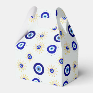 Evil Eye Symbol Favor Boxes